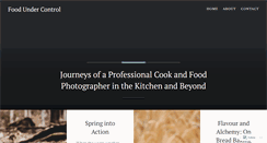 Desktop Screenshot of foodundercontrol.com